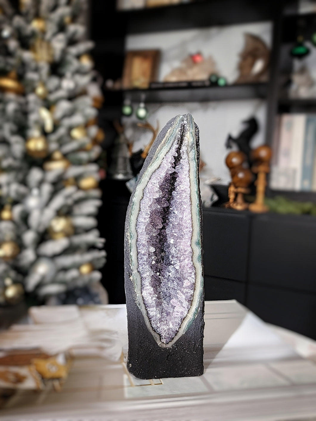 Amethyst Geode / Cave - small 908g #31