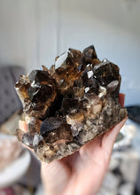 Load image into Gallery viewer, Pineapple Smoky Citrine Quartz Cluster - 1.17kg #113
