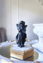 Load image into Gallery viewer, Black Onyx Angel Carving - small
