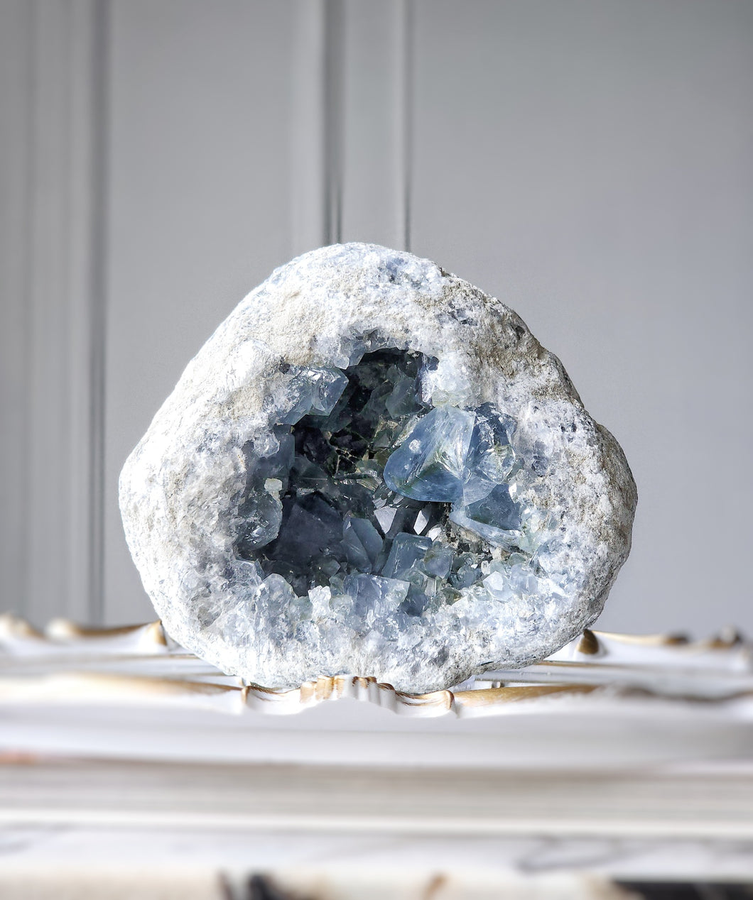 Celestite Geode Cluster - 3.27kg #124