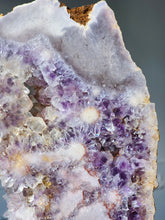 画像をギャラリービューアに読み込む, Pink Amethyst Slab on Gold Stand - 1.88kg #37
