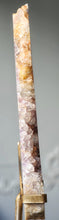 画像をギャラリービューアに読み込む, Pink Amethyst Slab on Gold Stand - 1.88kg #37
