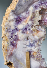 画像をギャラリービューアに読み込む, Pink Amethyst Slab on Gold Stand - 1.88kg #37

