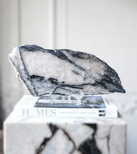 Load image into Gallery viewer, Large Black Tourmaline in Quartz Slab - 1.12kg #922
