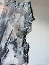 Load image into Gallery viewer, Black Tourmaline in Quartz Slab - 866g #923
