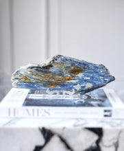 Load image into Gallery viewer, Blue Kyanite in Quartz Slab - 421g #928

