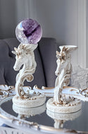 Unicorn Sphere Display Stand / Holder - White
