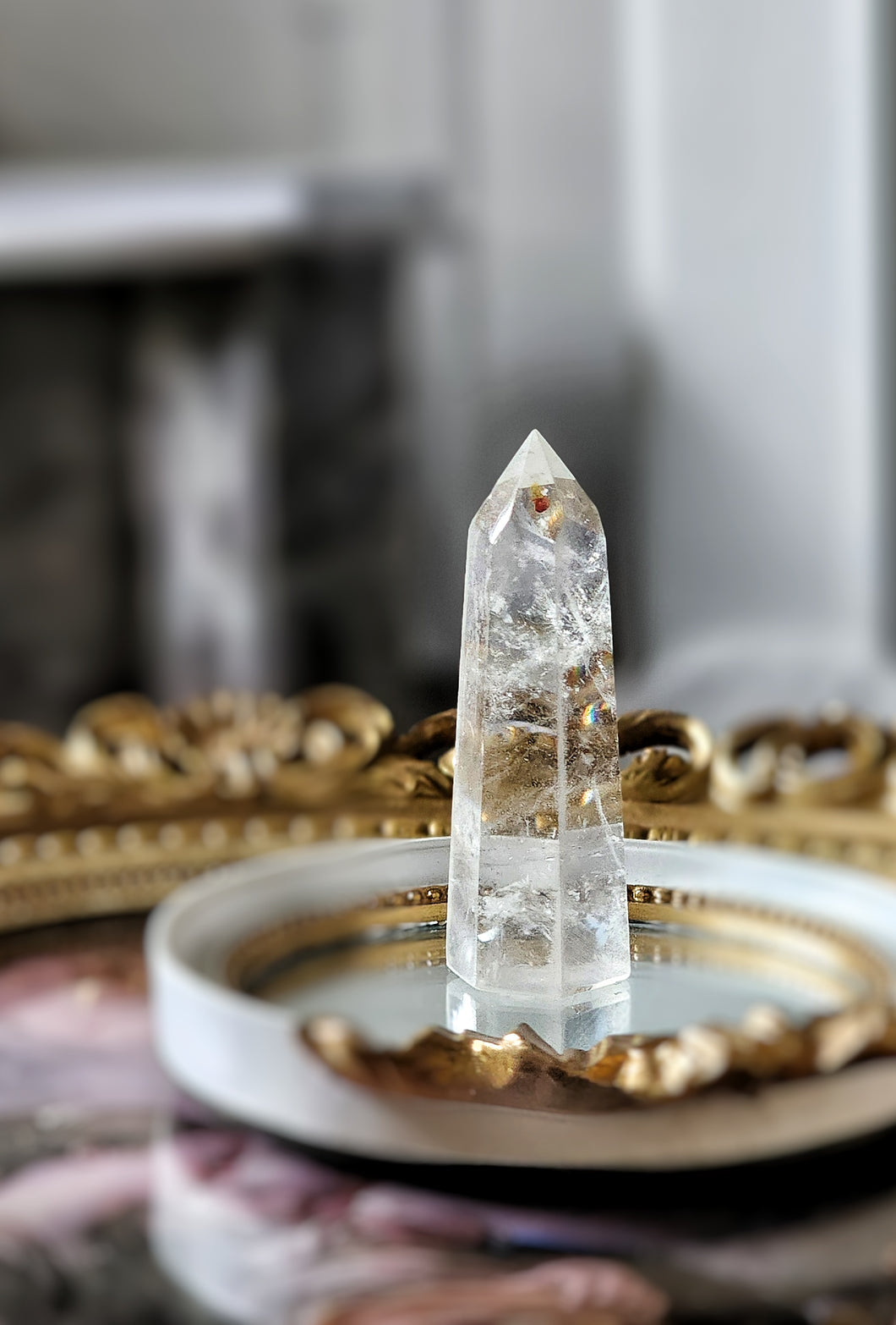 Clear Quartz Tower - small 58g #940