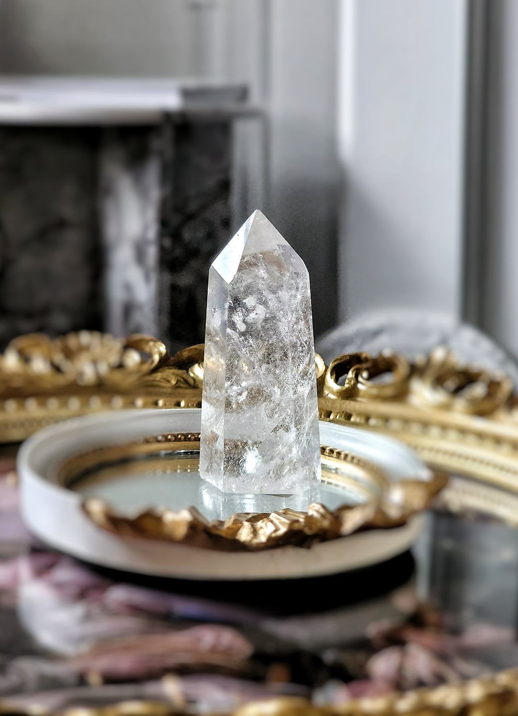 Clear Quartz Tower - small 92g #933