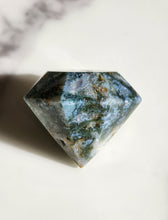 將圖片載入圖庫檢視器 Moss Agate Diamond - 170g #96
