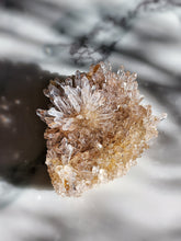 Load image into Gallery viewer, Golden Chrysanthemum Quartz Cluster - small 264g #344
