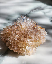 Load image into Gallery viewer, Golden Chrysanthemum Quartz Cluster - small 264g #344
