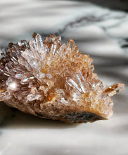 Load image into Gallery viewer, Golden Chrysanthemum Quartz Cluster - small 264g #344
