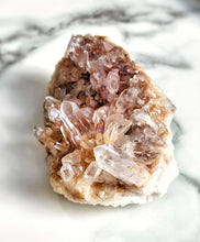 Load image into Gallery viewer, Golden &amp; Red Chrysanthemum Quartz Cluster - small 258g #340
