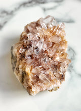 Load image into Gallery viewer, Golden &amp; Red Chrysanthemum Quartz Cluster - small 258g #340
