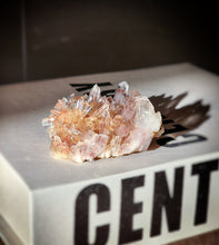 Load image into Gallery viewer, Golden &amp; Red Chrysanthemum Quartz Cluster - small 81g #327
