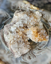 Load image into Gallery viewer, Golden Chrysanthemum Quartz Cluster - 910g #343
