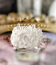 Load image into Gallery viewer, Chrysanthemum Clear Quartz Cluster - small 58g #251
