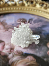 Load image into Gallery viewer, Chrysanthemum Clear Quartz Cluster - small 67g #375
