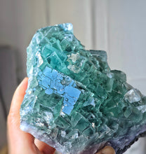 Cargar imagen en el visor de la galería, High Grade Green Fluorite Cluster  - 944g #130
