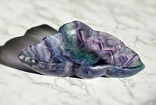 Cargar imagen en el visor de la galería, Rainbow Fluorite Bowl - Matte 1.94kg #43
