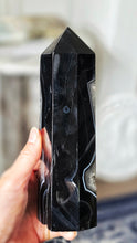 將圖片載入圖庫檢視器 Black Agate x Quartz Tower - 622g #76
