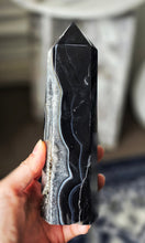將圖片載入圖庫檢視器 Black Agate x Quartz Tower - 622g #76
