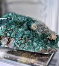 Load image into Gallery viewer, Large Green Fluorite Cluster - 3.53kg #70
