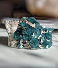 Load image into Gallery viewer, Green Fluorite Cluster - 677g #82
