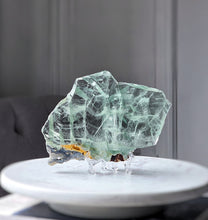이미지를 갤러리 뷰어에 로드 , High Grade Green Fluorite Slab - small 328g #283
