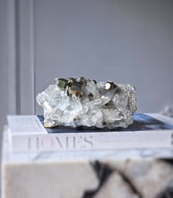 Load image into Gallery viewer, Pyrite in Clear Quartz Cluster - 965g #103
