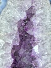 將圖片載入圖庫檢視器 Amethyst x Blue Agate Cave / Geode - 8.92kg #100
