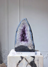 將圖片載入圖庫檢視器 Amethyst x Blue Agate Cave / Geode - 8.92kg #100
