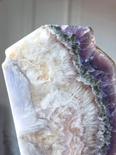 將圖片載入圖庫檢視器 Snowflake Fluorite x Pyrite Slab - 736g #113
