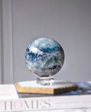 Load image into Gallery viewer, Mongolian Rainbow Fluorite Sphere - 1.11kg #105
