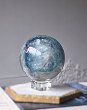 Load image into Gallery viewer, Mongolian Rainbow Fluorite Sphere - 1.11kg #105
