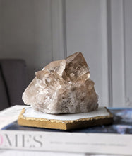 Cargar imagen en el visor de la galería, Smoky Citrine Quartz Cluster - 700g #107
