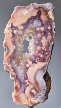 이미지를 갤러리 뷰어에 로드 , High Grade Pink Amethyst Slab on Gold Stand - 1.43kg #120
