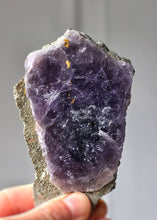 이미지를 갤러리 뷰어에 로드 , Pyrite on Fluorite Cluster - 338g #124
