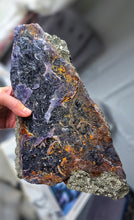 將圖片載入圖庫檢視器 Large Pyrite on Fluorite Cluster - 2.82kg #125
