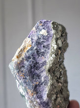 Load image into Gallery viewer, Pyrite on Fluorite Cluster - 298g #126
