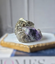 Load image into Gallery viewer, Pyrite on Fluorite Cluster - 336g #127
