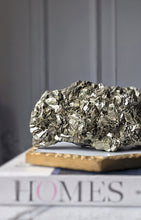 將圖片載入圖庫檢視器 Pyrite on Fluorite Cluster - 802g #129
