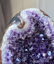 Load image into Gallery viewer, Amethyst x Tiger Jasper Geode / Cave on Stand - 2.26kg #134

