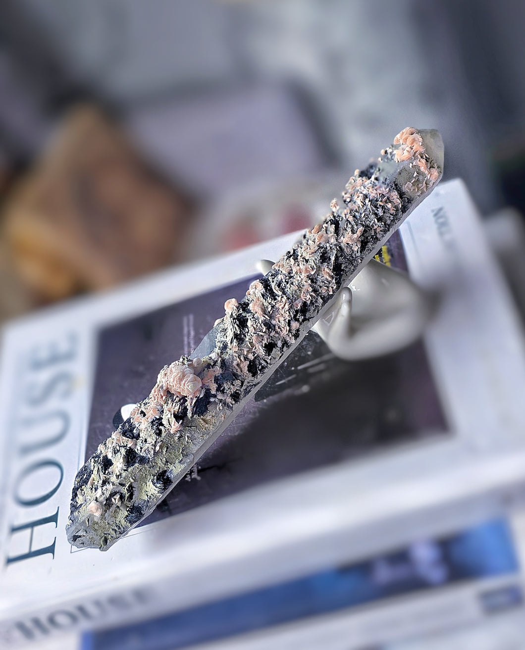 | Rare | Mongolian Quartz Point / Cluster - 458g #110