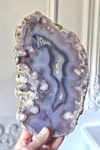 Cargar imagen en el visor de la galería, Flower Agate Slab - 630g #296
