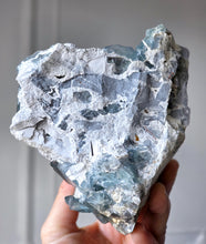 Load image into Gallery viewer, Blue Fluorite Mineral Cluster / Specimen - 836g #136
