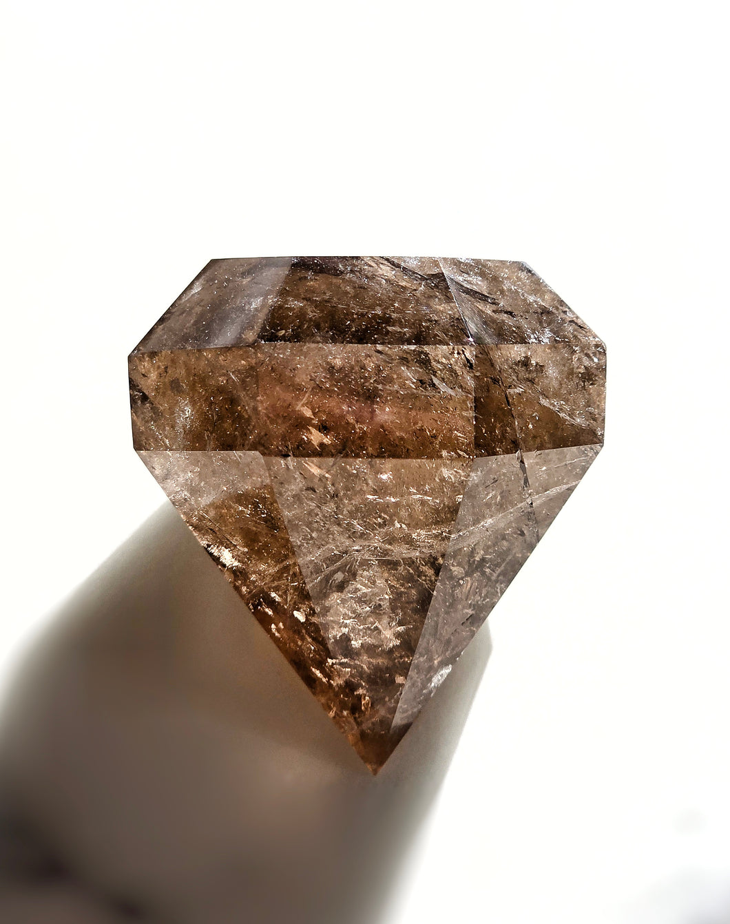Smoky Citrine Quartz Diamond Shaped - 217g #295
