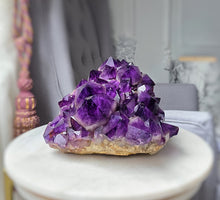 將圖片載入圖庫檢視器 Large Congo Amethyst Cluster - 7.6kg #127
