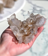 Load image into Gallery viewer, Golden Smoky Himalayan Quartz Cluster - 359g #410
